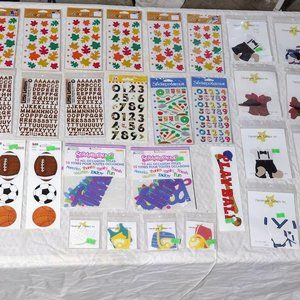 Crafting Scrapbook stickers
